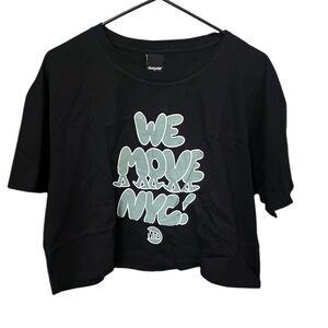 ☘️ Only NY x MTA We Move NYC Crop Tee Size XL